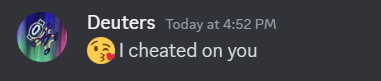 how dare he